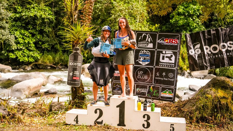 Podium at the race